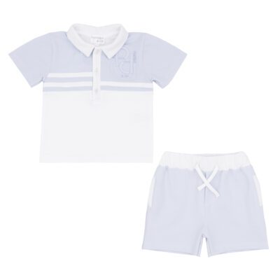 Pastels & Co Hal Blue Shorts Set 201F