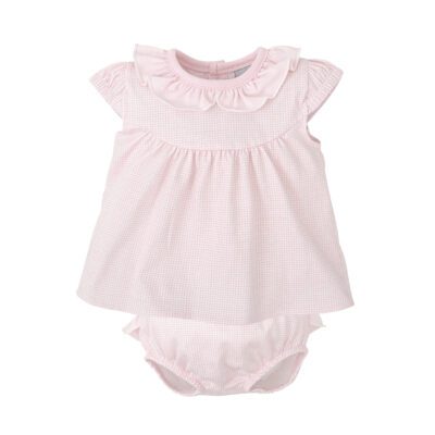 Babidu Pink Dress & Bloomers Set 43213