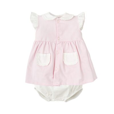 Babidu Pink Dress & Pants 90450