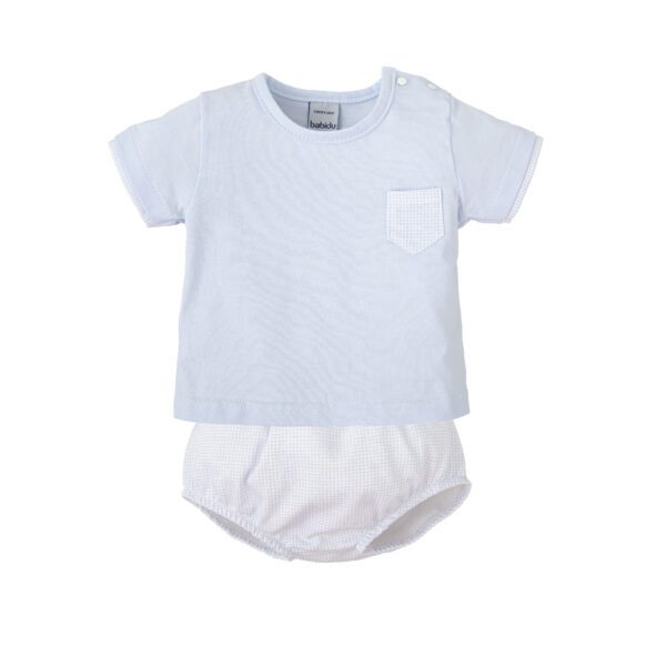 Babidu Blue Shorts Set 40213