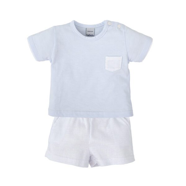 Babidu Blue Shorts Set 41213