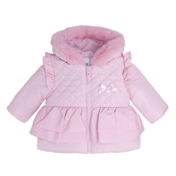 Blues Baby Pink Quilted Jacket 0653