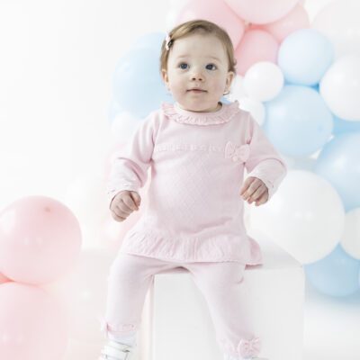 Blues Baby Halle Knitted Pink Set 2146