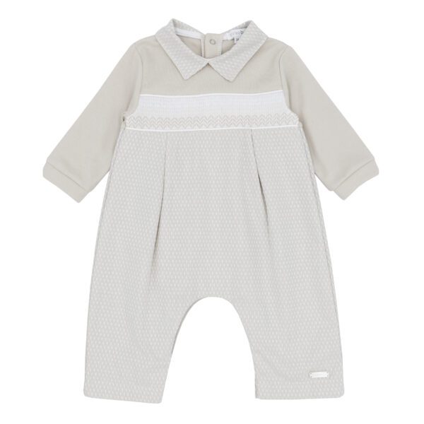 Blues Baby Beaumont Beige Romper 2167 - Image 3