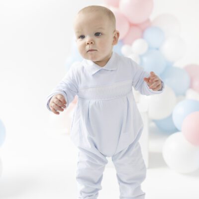 Blues Baby Beaumont Blue Romper 2171