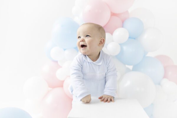 Blues Baby Beaumont Blue Romper 2171 - Image 2
