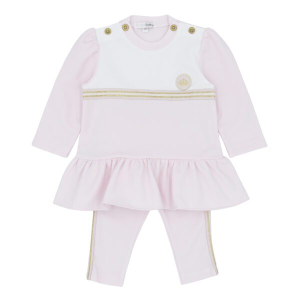 Blues Baby Venilo Pink Legging Set 2184 - Image 2