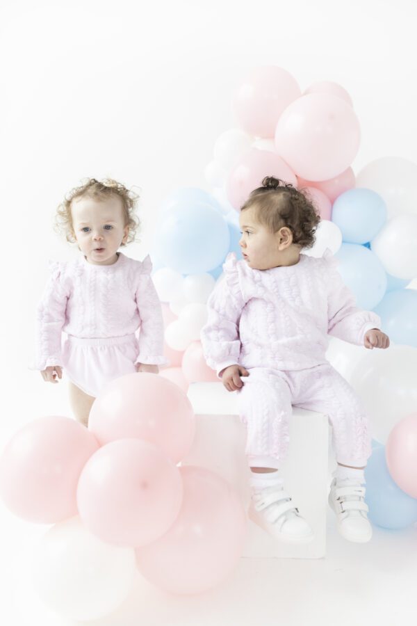 Blues Baby Delft Pink Jog Set 2188 - Image 2