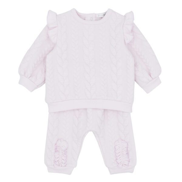 Blues Baby Delft Pink Jog Set 2188 - Image 3