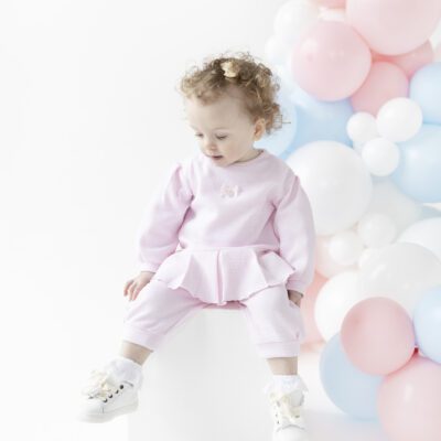 Blues Baby Andenne Pink 2 Piece Set 2202