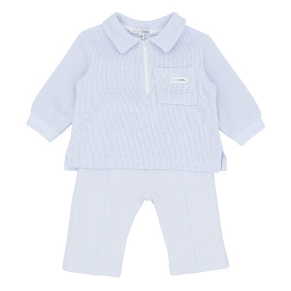Blues Baby Antwerp Blue Hooded Set 2211 - Image 3