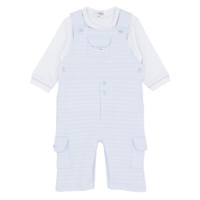 Blues Baby Amsterdam Blue Dungaree Set 2221