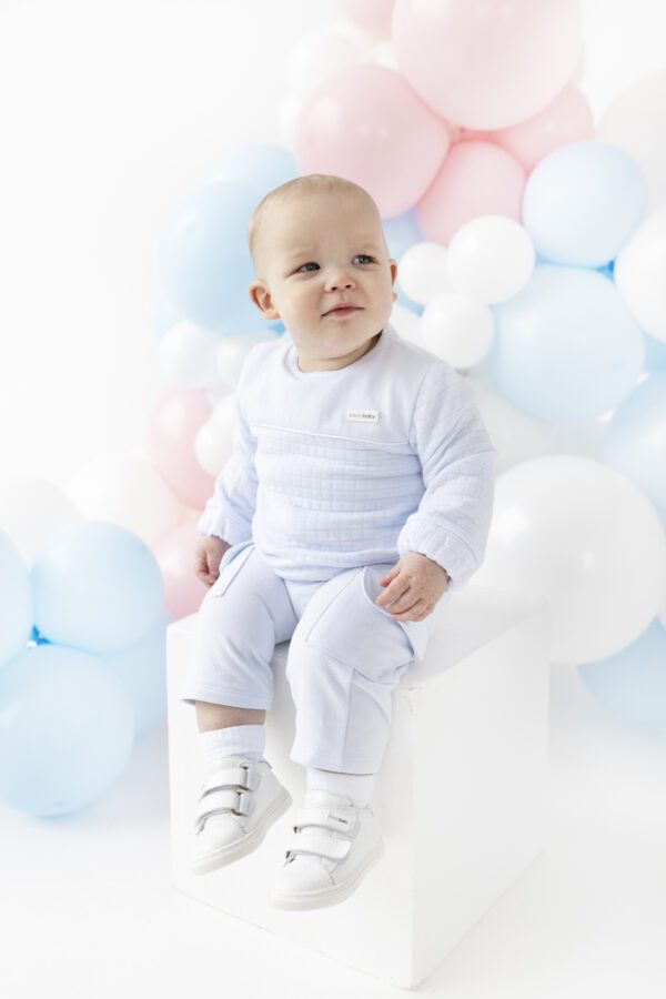 Blues Baby Amsterdam Blue Polo Set 2222