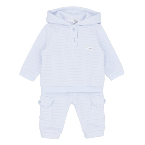 Blues Baby Amsterdam Blue Hooded Set 2224