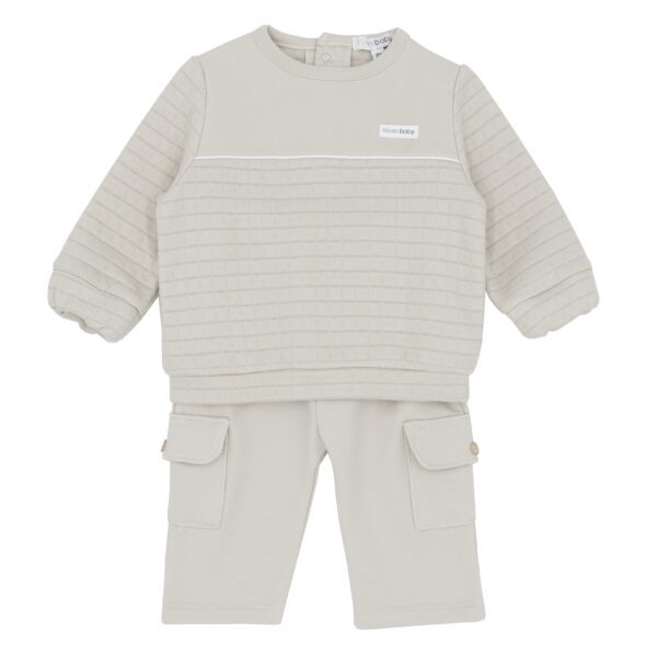 Blues Baby Amsterdam Beige Sweatshirt Set 2225