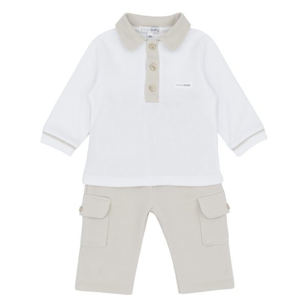 Blues Baby Amsterdam Beige Polo Set 2226