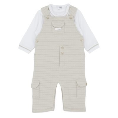 Blues Baby Amsterdam Beige Dungaree Set 2227