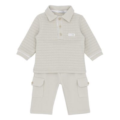 Blues Baby Amsterdam Beige Polo Set 2228