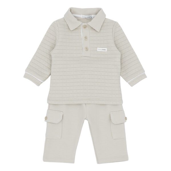 Blues Baby Amsterdam Beige Polo Set 2228