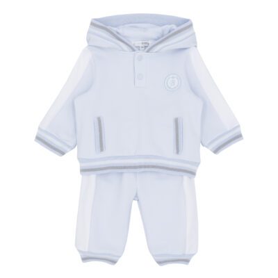 Blues Baby Brussels Blue Hooded Set 2235
