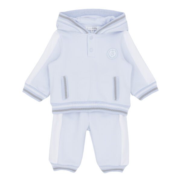 Blues Baby Brussels Blue Hooded Set 2235