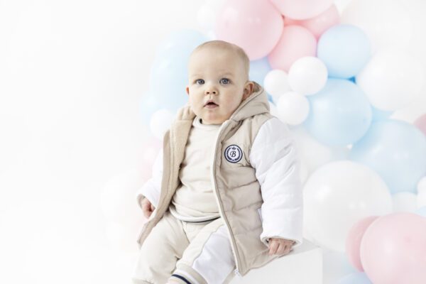 Blues Baby Brussels Beige Jog Set 2242 - Image 3