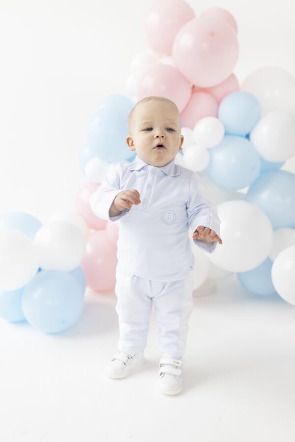 Blues Baby Brussels Blue Polo Set 2250