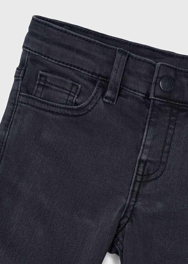 Mayoral Black Slim fit Jeans 504 - Image 3