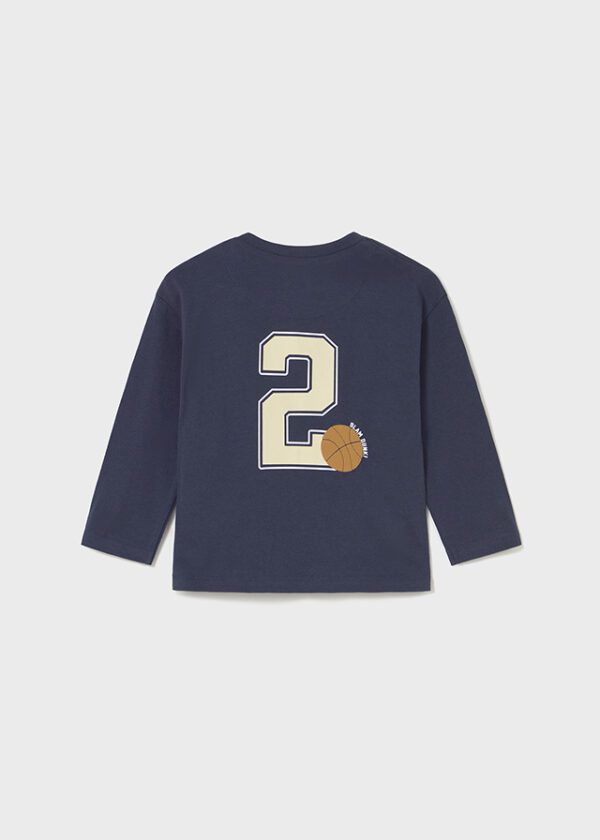 Mayoral Toddler Blue T-Shirt 2060 - Image 3