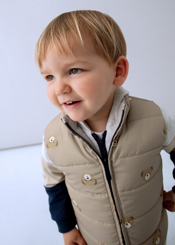 Mayoral Toddler Navy Reversible Bodywarmer 2348