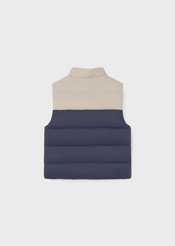 Mayoral Toddler Navy Reversible Bodywarmer 2348 - Image 4
