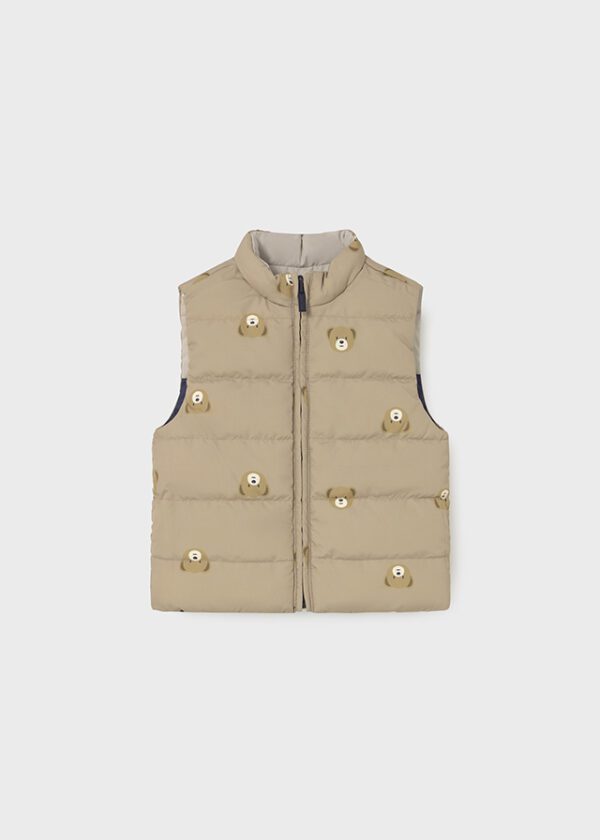 Mayoral Toddler Navy Reversible Bodywarmer 2348 - Image 5