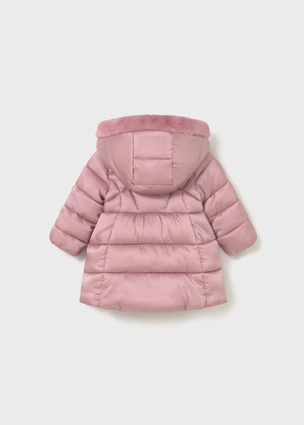 Mayoral Toddler Pink Coat 2436 - Image 3