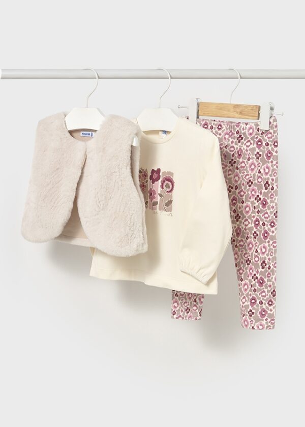 Mayoral Toddler 3 Piece Legging Set 2739 - Image 4