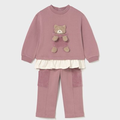 Mayoral Toddler Pink Tracksuit 2843