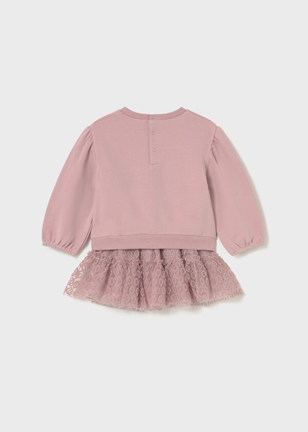 Mayoral Toddler Pink Skirt Set 2923 - Image 3