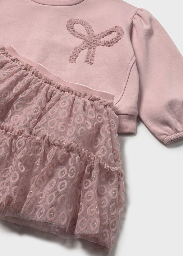 Mayoral Toddler Pink Skirt Set 2923 - Image 2
