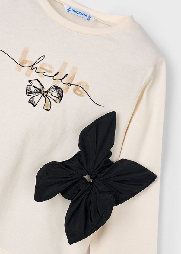 Mayoral Black Skirt Set 4008/4903 - Image 7