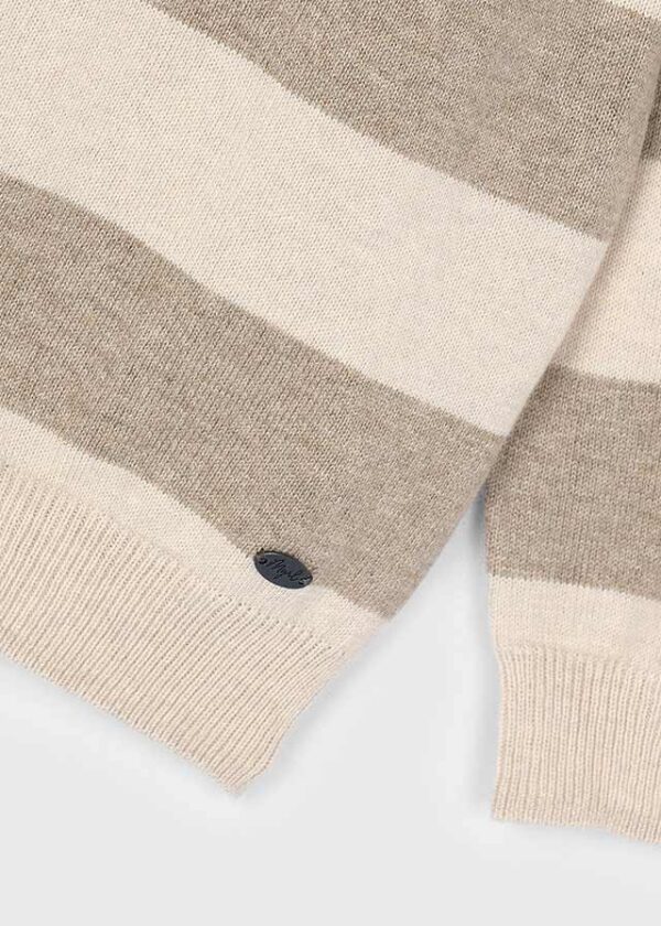 Mayoral Cream Knit Polo 4122 - Image 5
