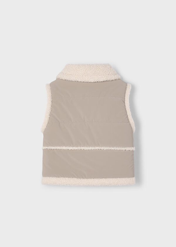 Mayoral Beige Bodywarmer 4313 - Image 4