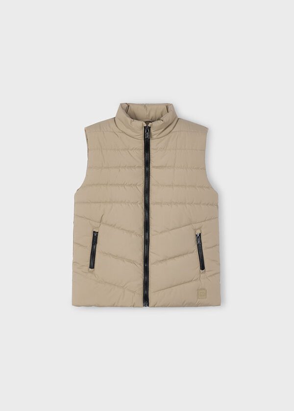 Mayoral Beige Padded Bodywarmer 4383