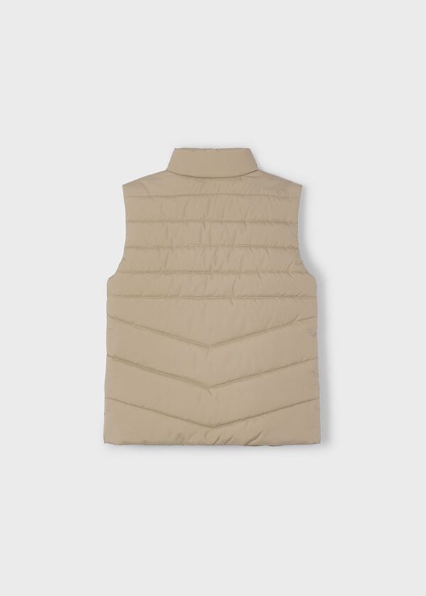 Mayoral Beige Padded Bodywarmer 4383 - Image 3
