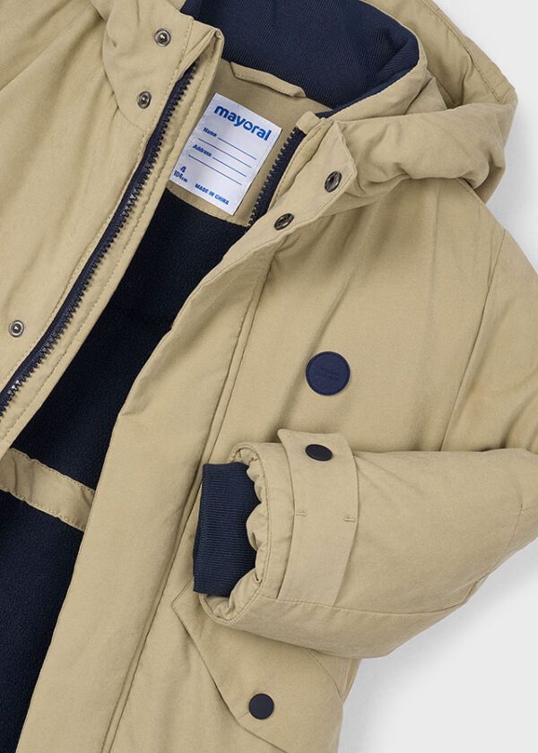 Mayoral Beige Parka 4419 - Image 5