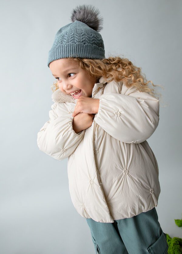 Mayoral Beige Padded Jacket 4446 - Image 2