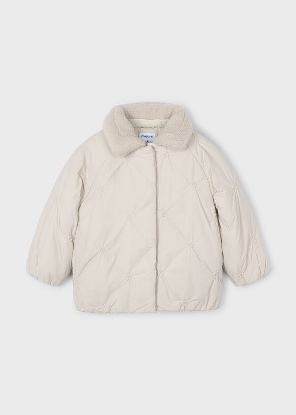 Mayoral Beige Padded Jacket 4446 - Image 3
