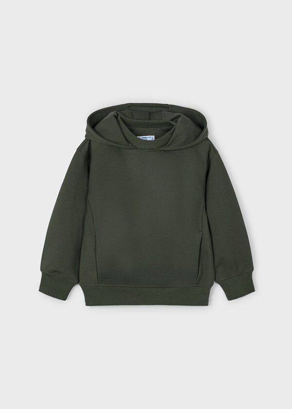 Mayoral Olive Hooded Sweatshirt 4451