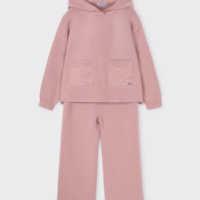 Mayoral Pink Knit Set 4580