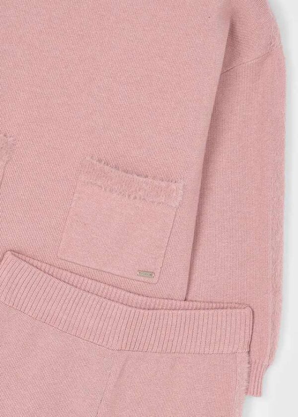 Mayoral Pink Knit Set 4580 - Image 2