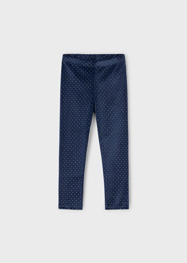 Mayoral Navy Velvet Legging Set 4715/4010 - Image 7