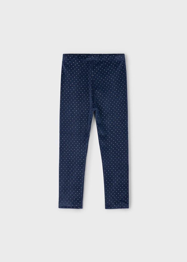 Mayoral Navy Velvet Legging Set 4715/4010 - Image 5